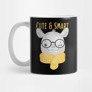 Cute and Smart Cookie Sweet little llama heart cute bright kids and animals Mug